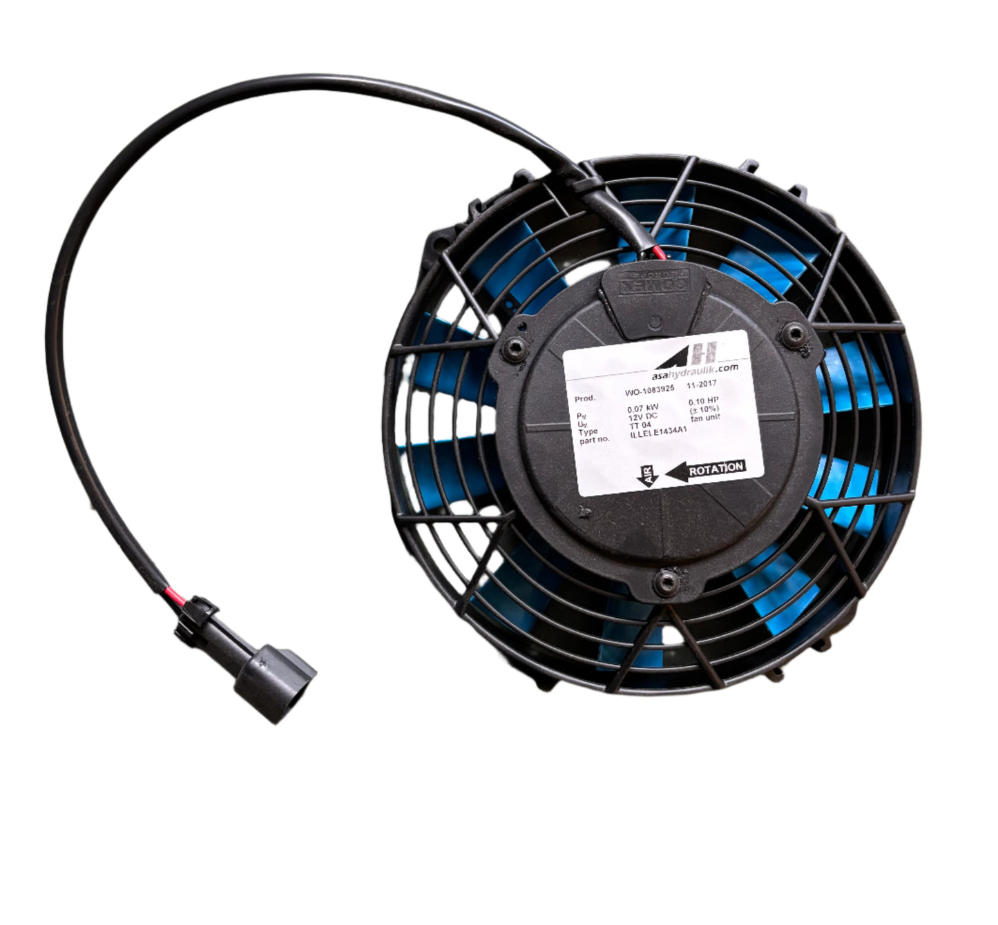 ASA-ILLELE1434A1 TT04 12V DC FAN ASSEMBLY