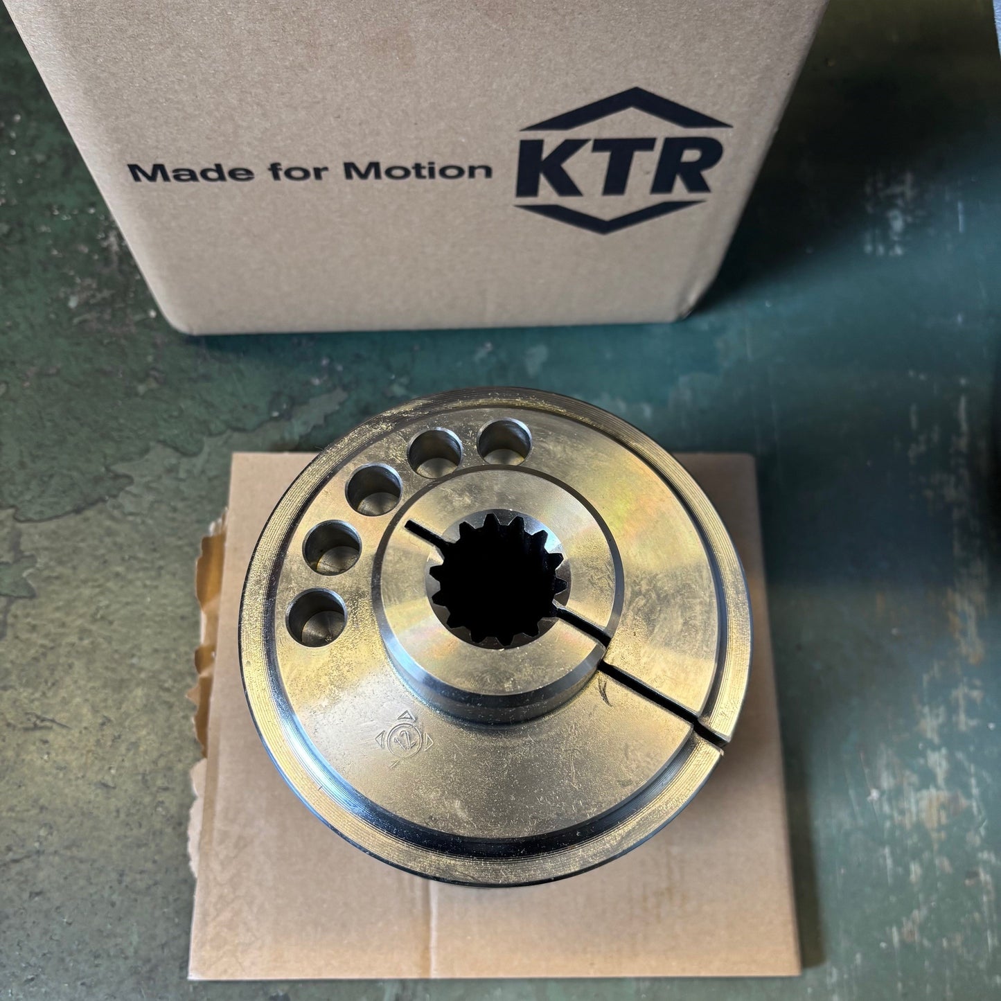 KTR Rotex Drive Coupling D02065001 75KW D280 - SAEC 14T