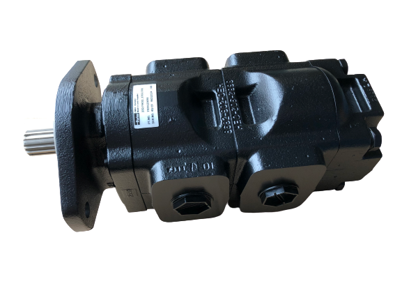 20/925579 Genuine Parker / JCB 3CX Twin Hydraulic Pump 36 + 26 CC/REV - Unwin Hydraulic Engineering