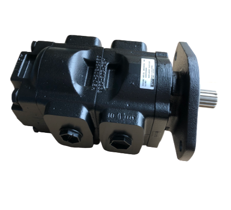 20/925340 Genuine Parker / JCB 3CX Twin Hydraulic Pump 41 + 26 CC/REV - Unwin Hydraulic Engineering