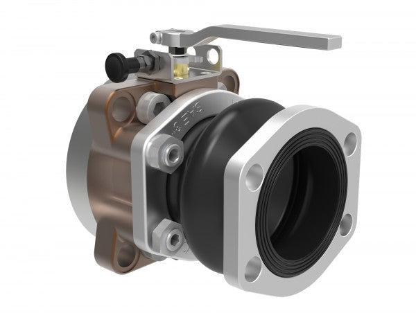 ASA SAE 4" -DIN100 -AF100 Butterfly Suction unit SDAK0100T - Unwin Hydraulic Engineering
