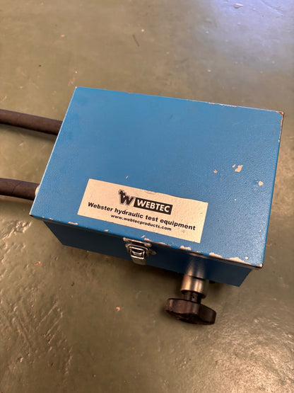 Webtec DHT402-B-6 Digital Hydraulic Test Unit 1" BSP Ports **** Used Unit***