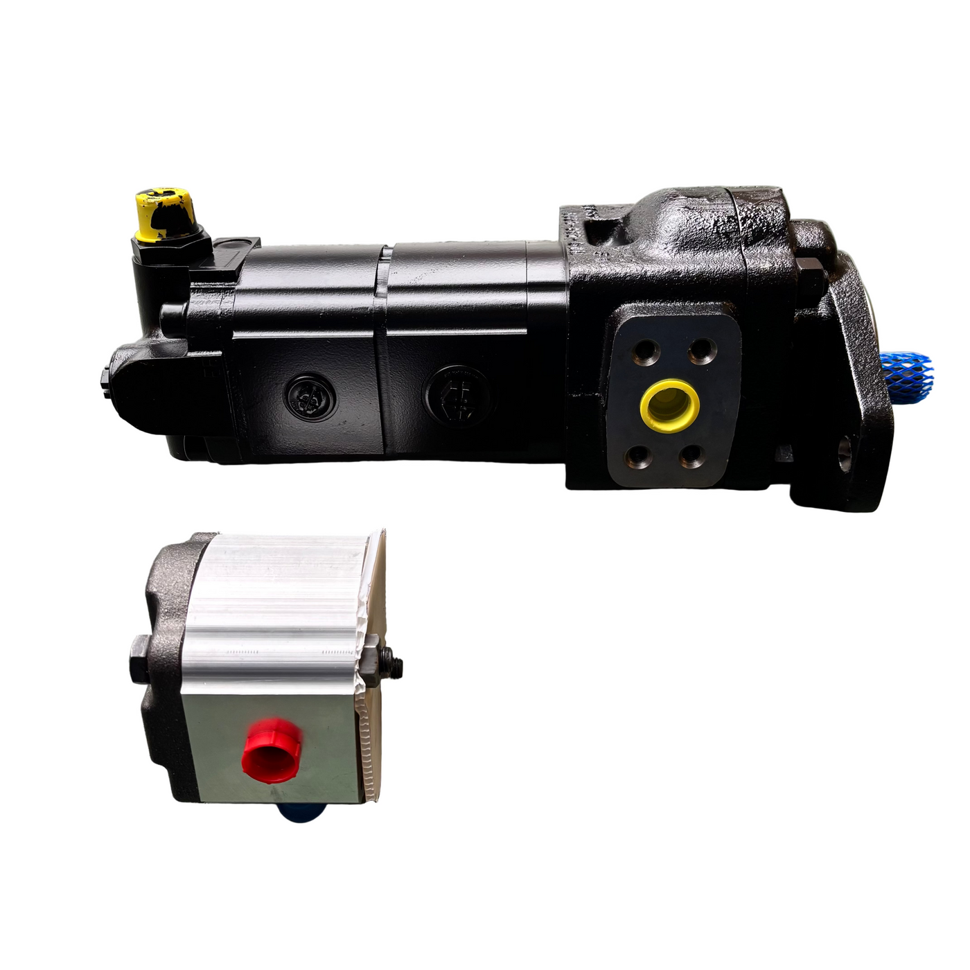 12cc Rear pump section 334/S2322 for JCB TLT ** W/O Test point port **
