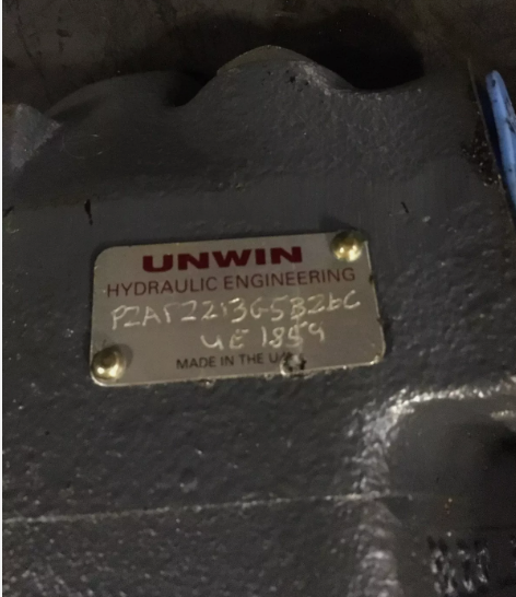David Brown Hydraulic Gear Pump - P2AP2213G5B2B26C